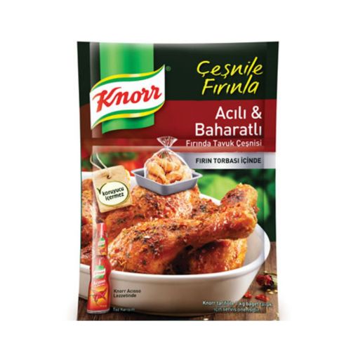 KNORR HARC 31GR TAVUK FIRINDA TAVUK ACILI BAHARTLI. ürün görseli