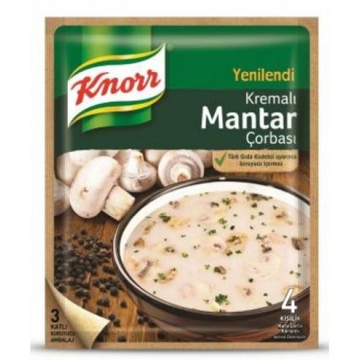 KNORR CORBA KREMALI MANTAR 63GR. ürün görseli